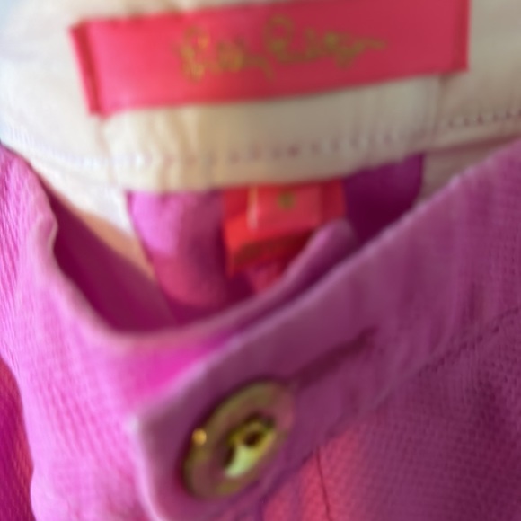 Lilly Pulitzer Magenta Pink buttercups - Picture 7 of 9